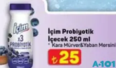 İÇİM PROBİYOTİK İÇECEK KARA MÜRVER&YABAN MERSİNLİ 250 ML